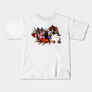 Old School FF 7 Kids T-Shirt